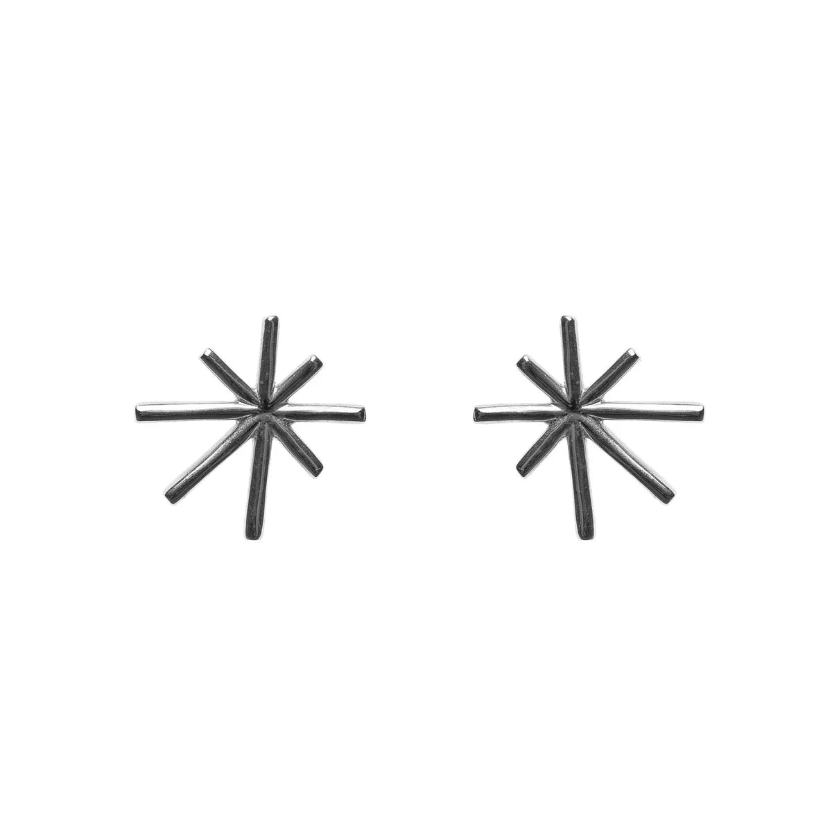 Supernova Earrings - Silver