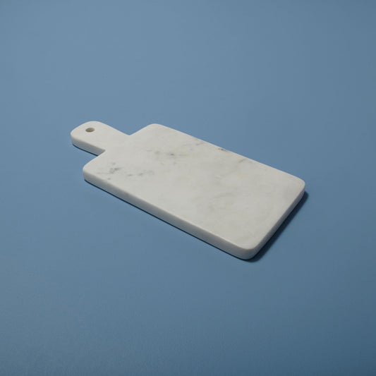 Mini White Marble Board With Handle