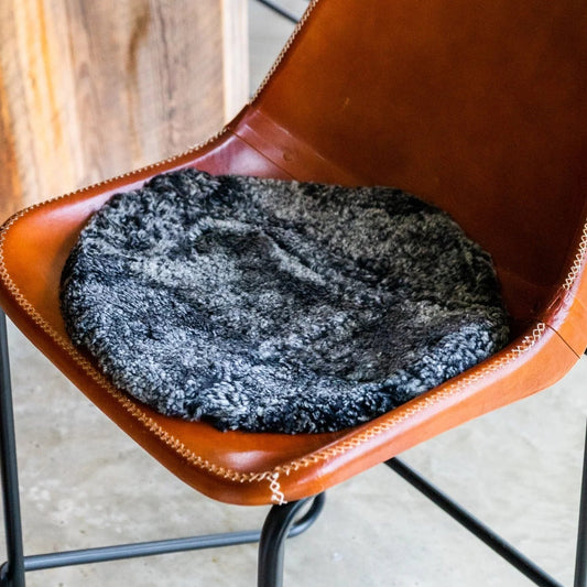 Sheepskin Seat Pad - Round