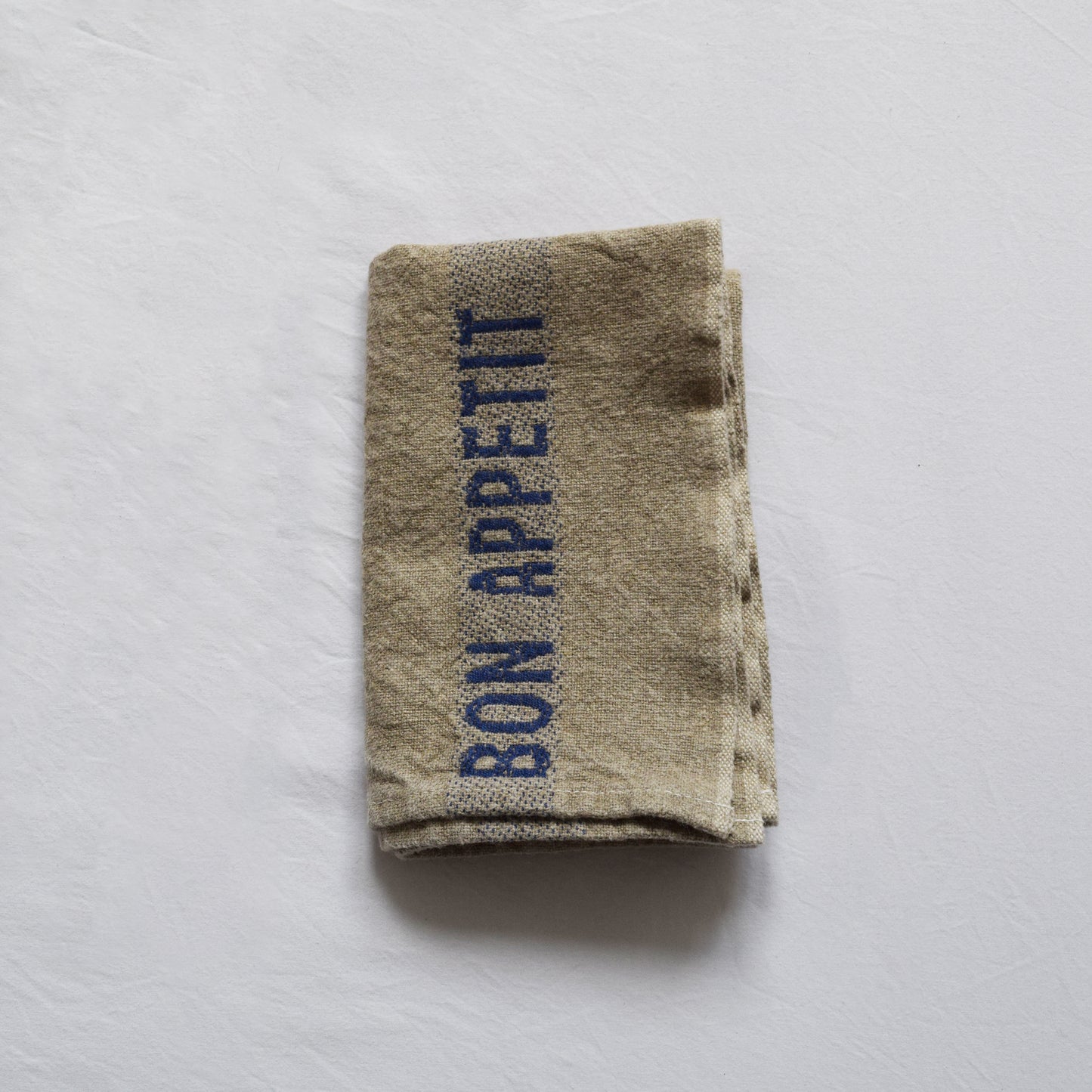 Luxury French Linen Napkin - Bon Appetit