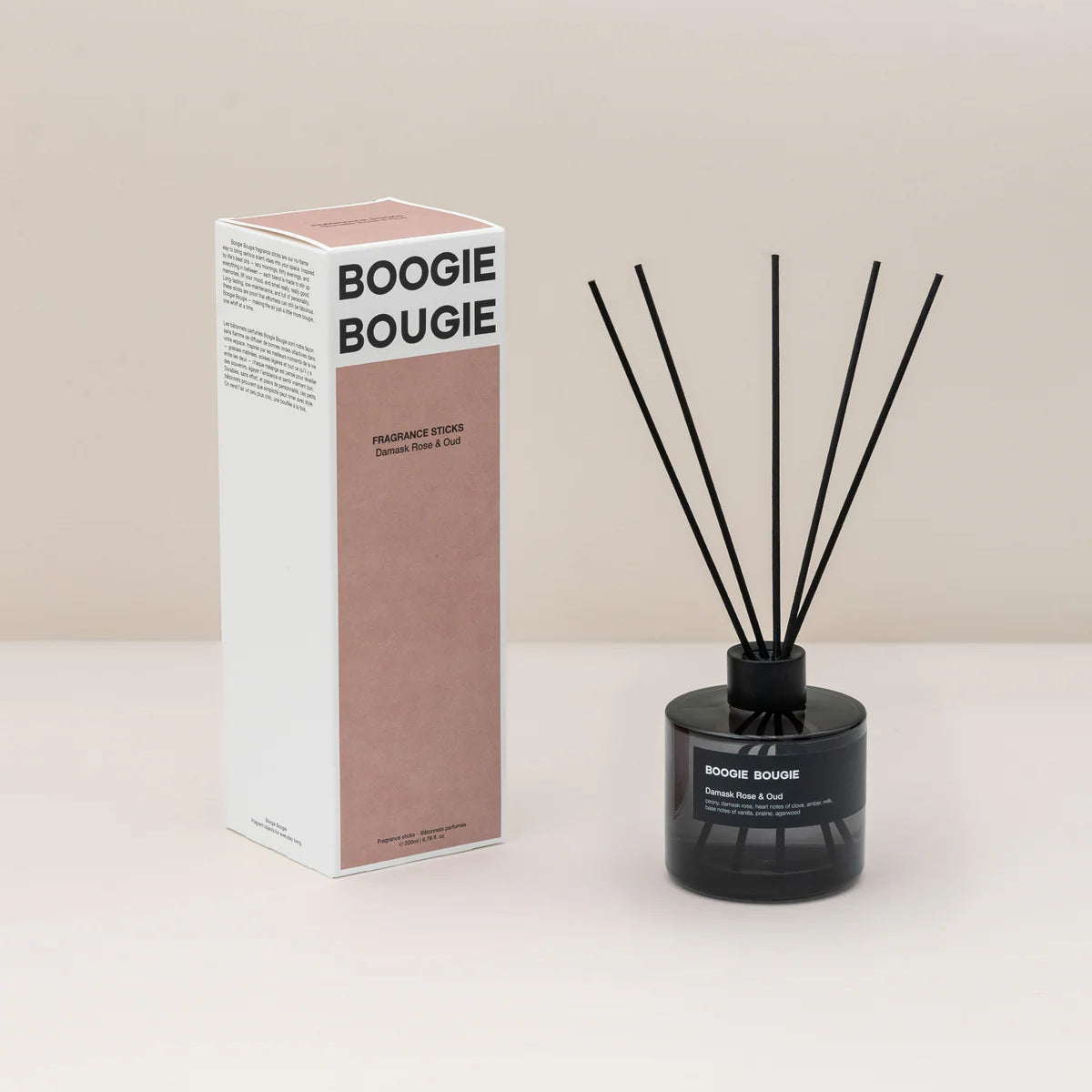 Boogie Bougie - Diffuser - Damask Rose & Oud