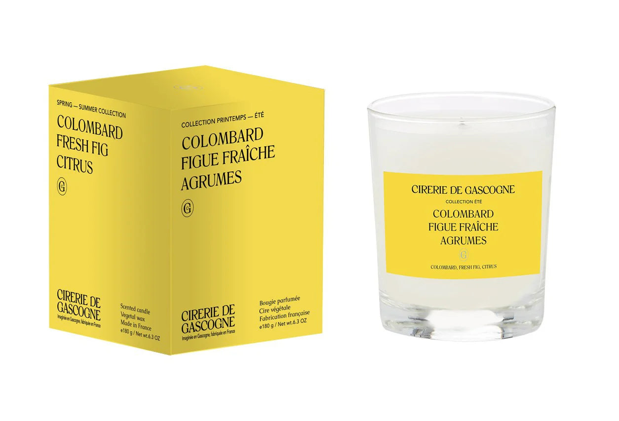 Cirerie de Gascogne - Scented Candle - Colombard, Fresh Fig & Citrus