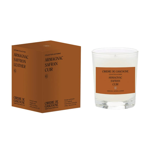 Cirerie de Cascogne - Scented Candle - Armagnac, Safran & Cuir