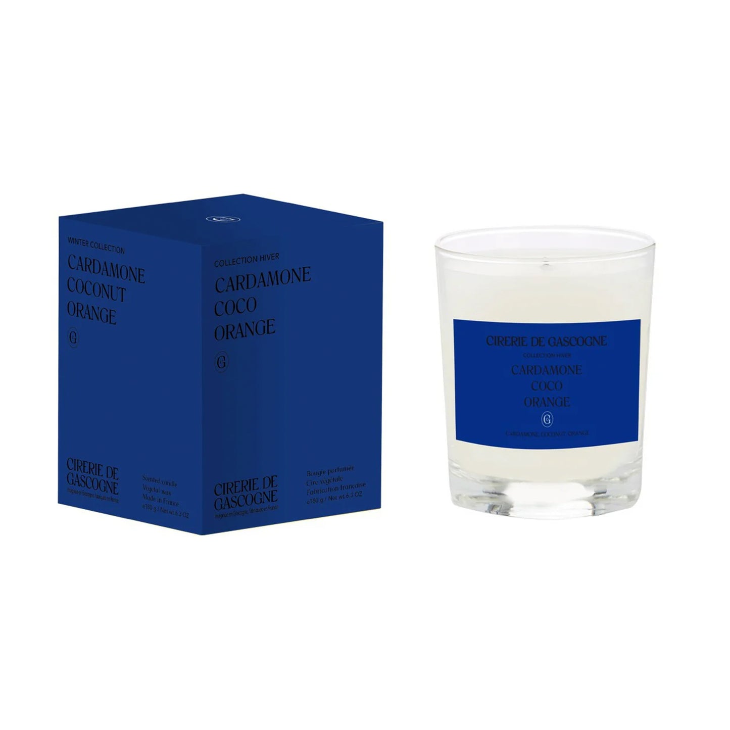 Cirerie de Cascogne - Scented Candle - Cardamome, Coco & Orange