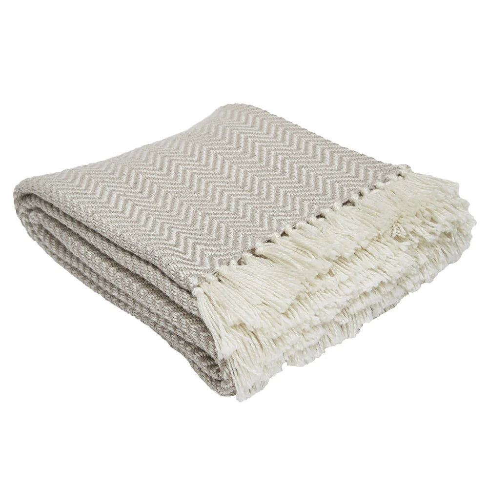 Recycled P.E.T Bottle Blanket - Herringbone