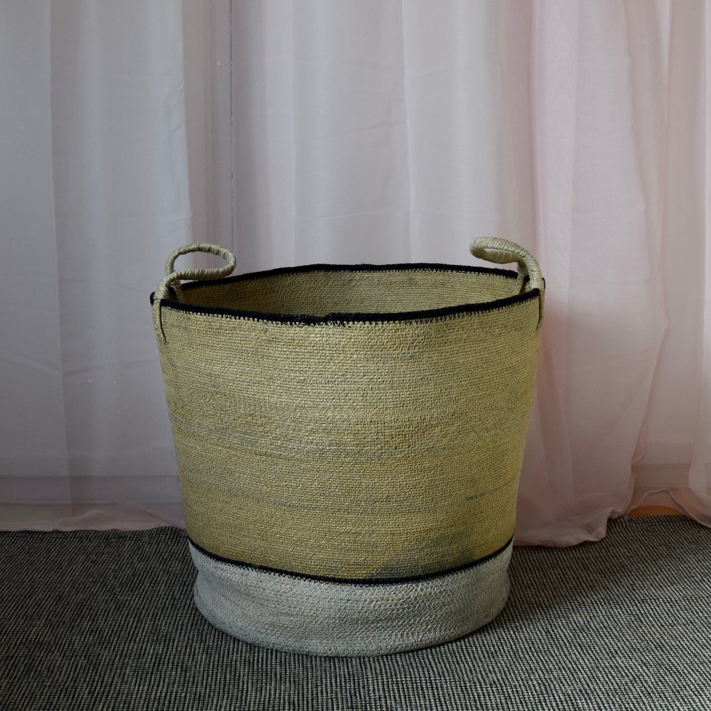 Seagrass Basket With Handles