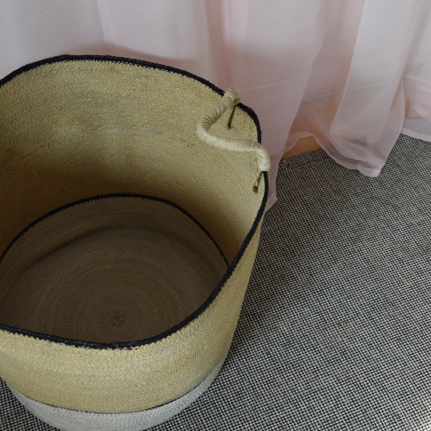 Seagrass Basket With Handles