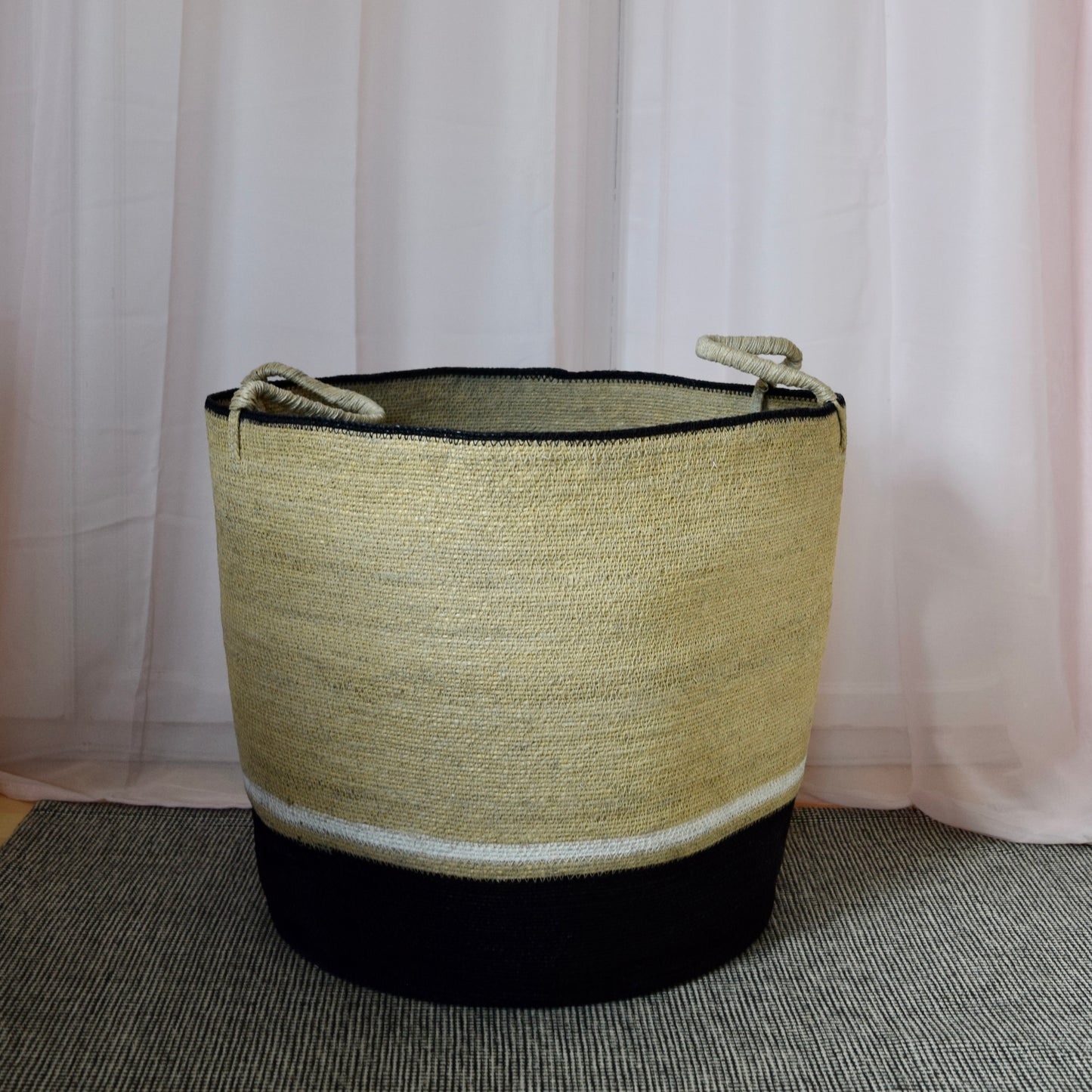 Seagrass Basket With Handles