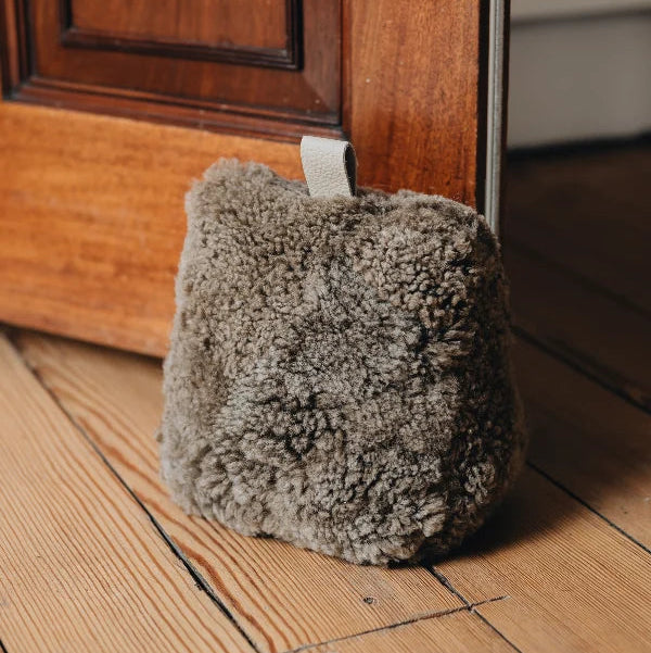 Sheepskin Door Stop