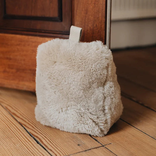 Sheepskin Door Stop