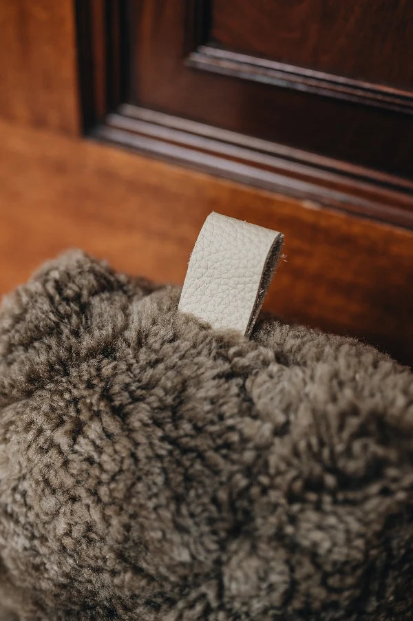 Sheepskin Door Stop