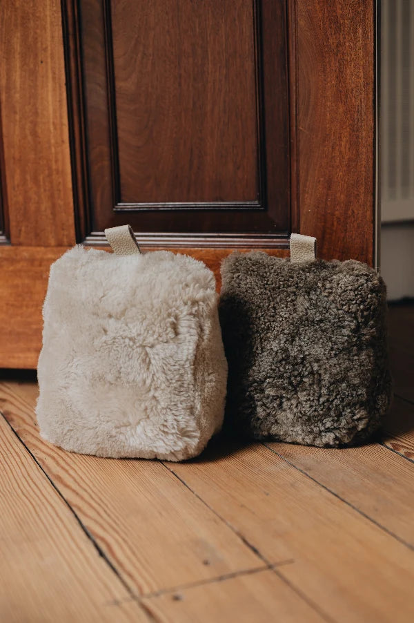 Sheepskin Door Stop