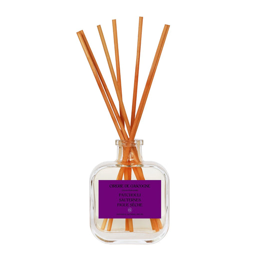 Cirerie de Cascogne - Reed Diffuser - Patchouli, Sauternes & Figue Sêche