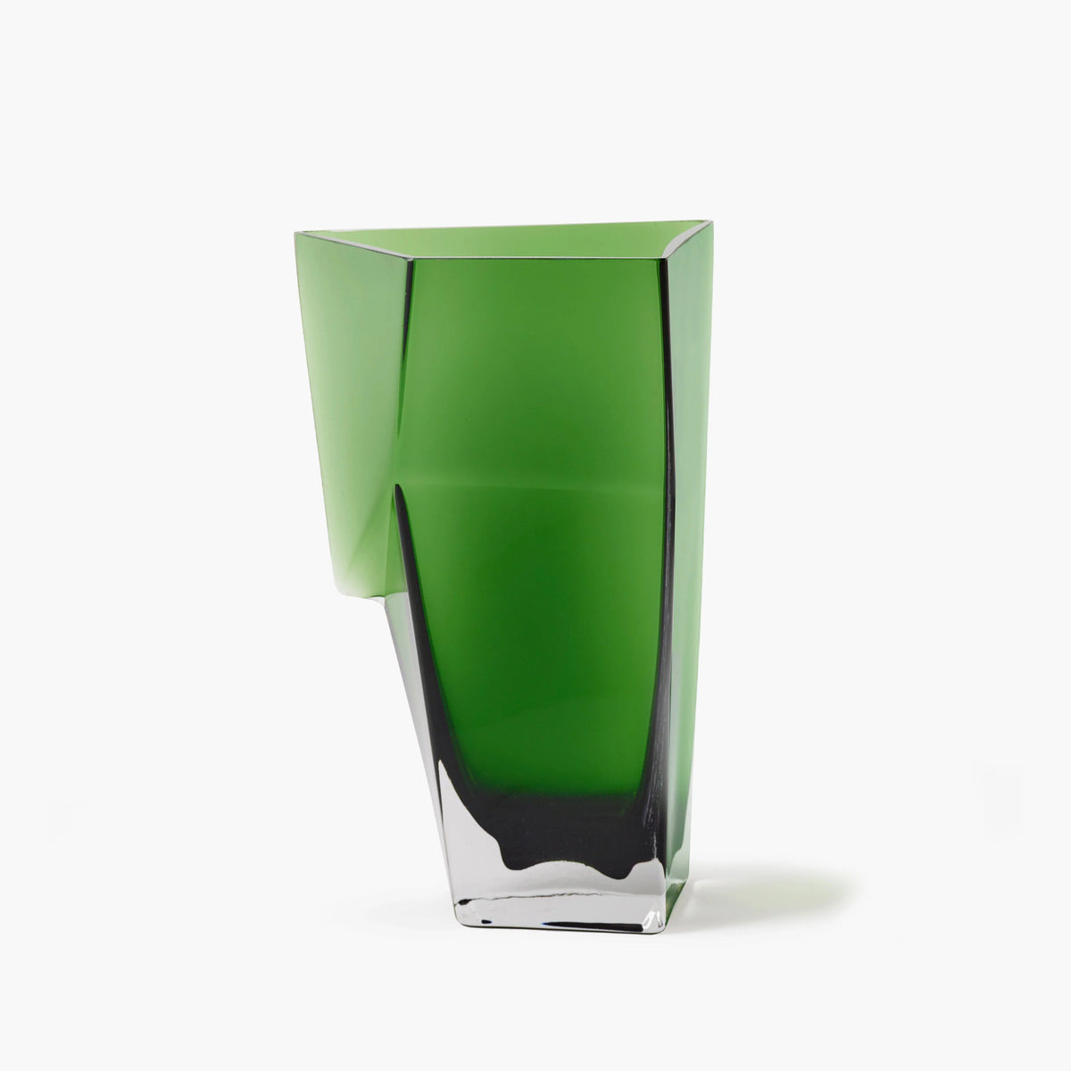 Cubist Glass Vase