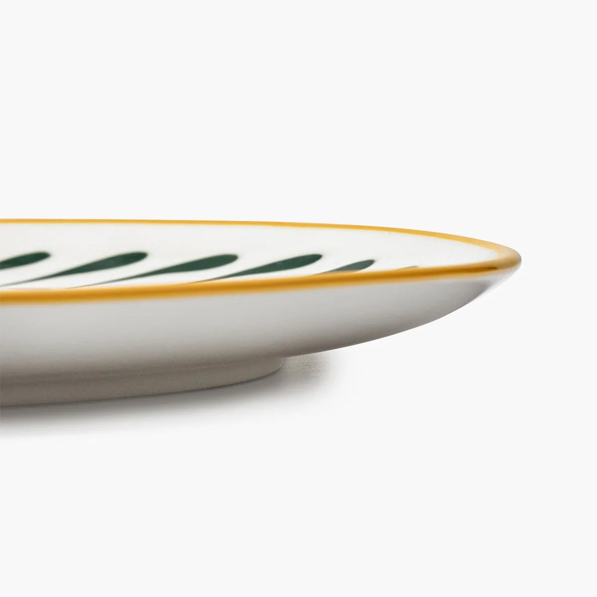 Hand Painted Dinner Plates - Set of 4