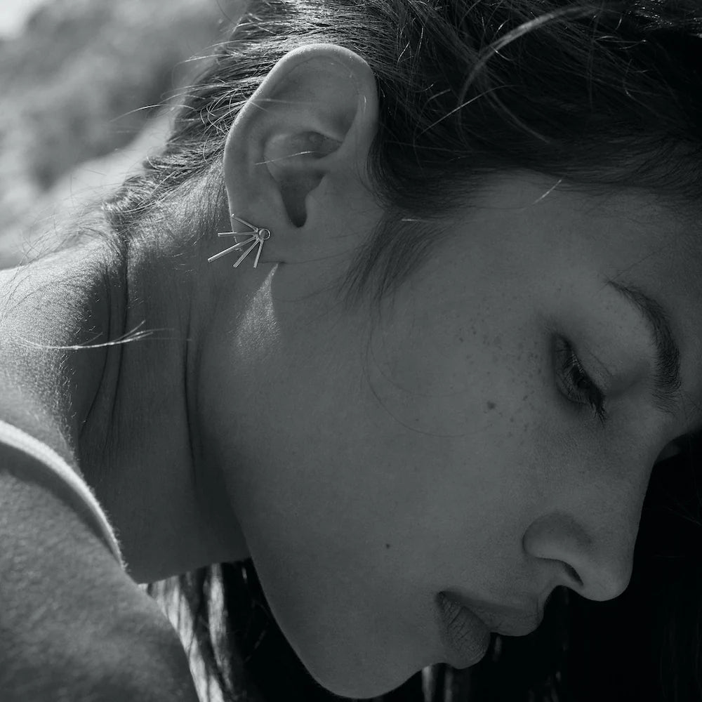 Ray Of Light Earrings - Gold