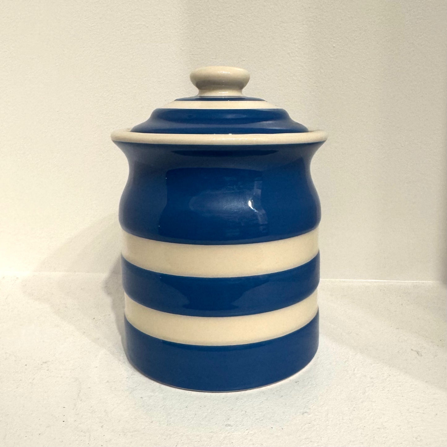 Cornishware Storage Jar - Plain