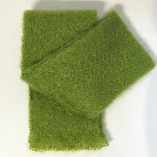 Plain Mohair & Wool Scarf