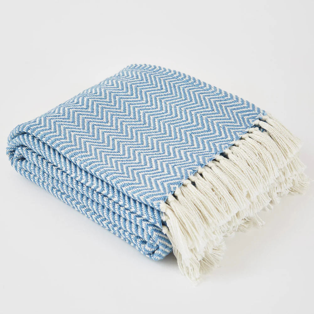 Recycled P.E.T Bottle Blanket - Herringbone