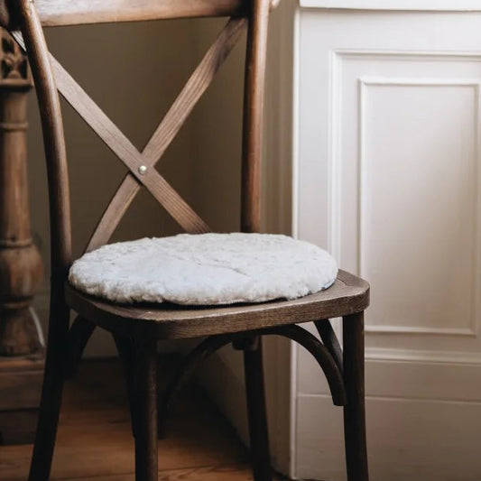 Sheepskin Seat Pad - D-Shape