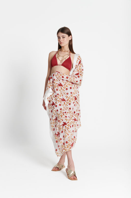 Pareo - Bird Pattern