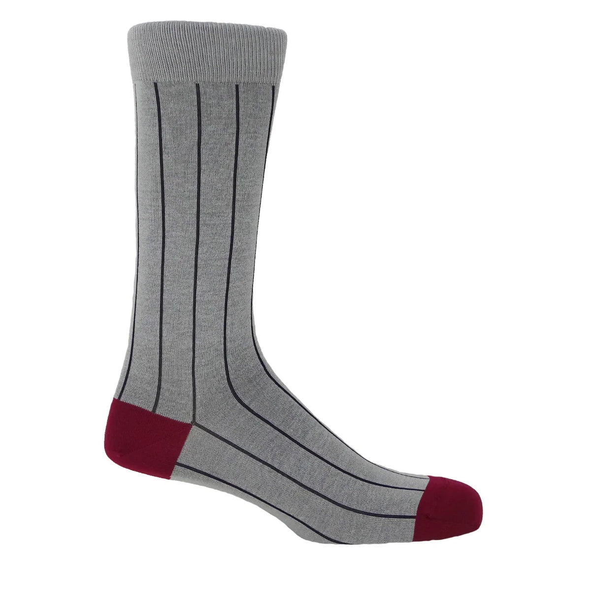 Men's Luxury Socks - Pinstripe