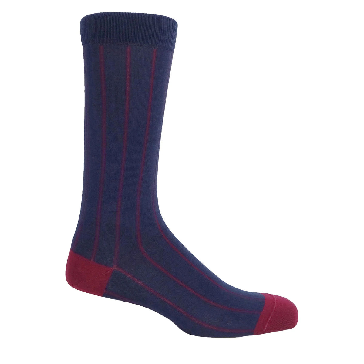 Men's Luxury Socks - Pinstripe
