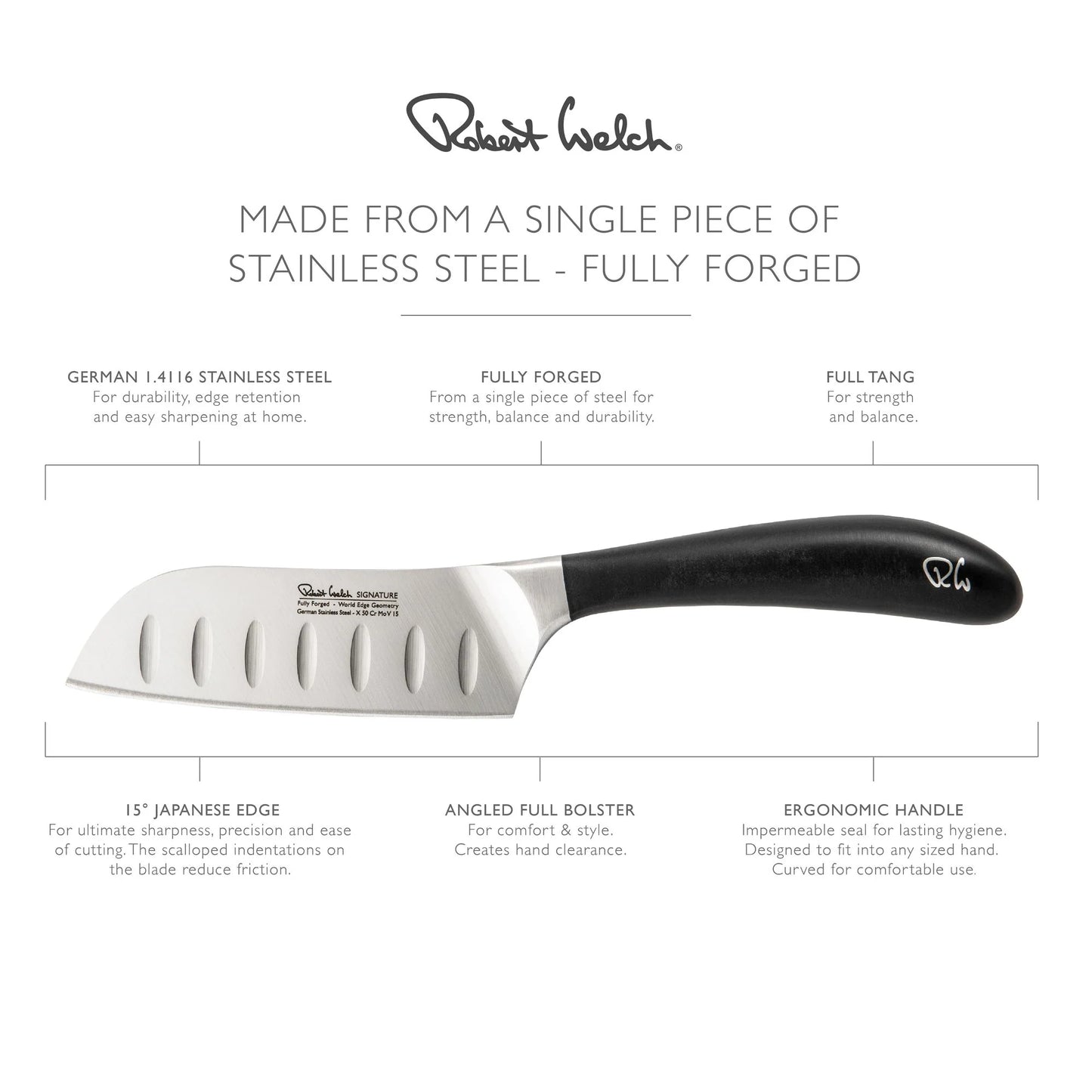 Robert Welch - Signature Santoku Knife 11cm