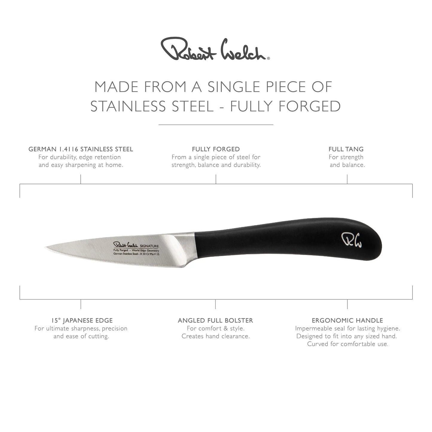 Robert Welch - Signature Vegetable / Paring Knife 8cm