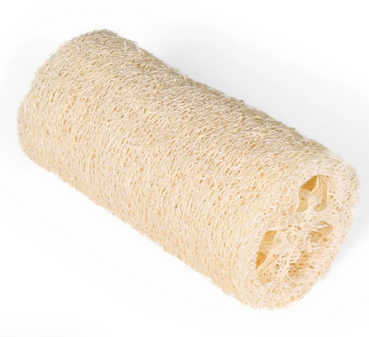 Natural Loofah 5" with String