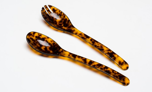 Salad Servers - Tortoiseshell