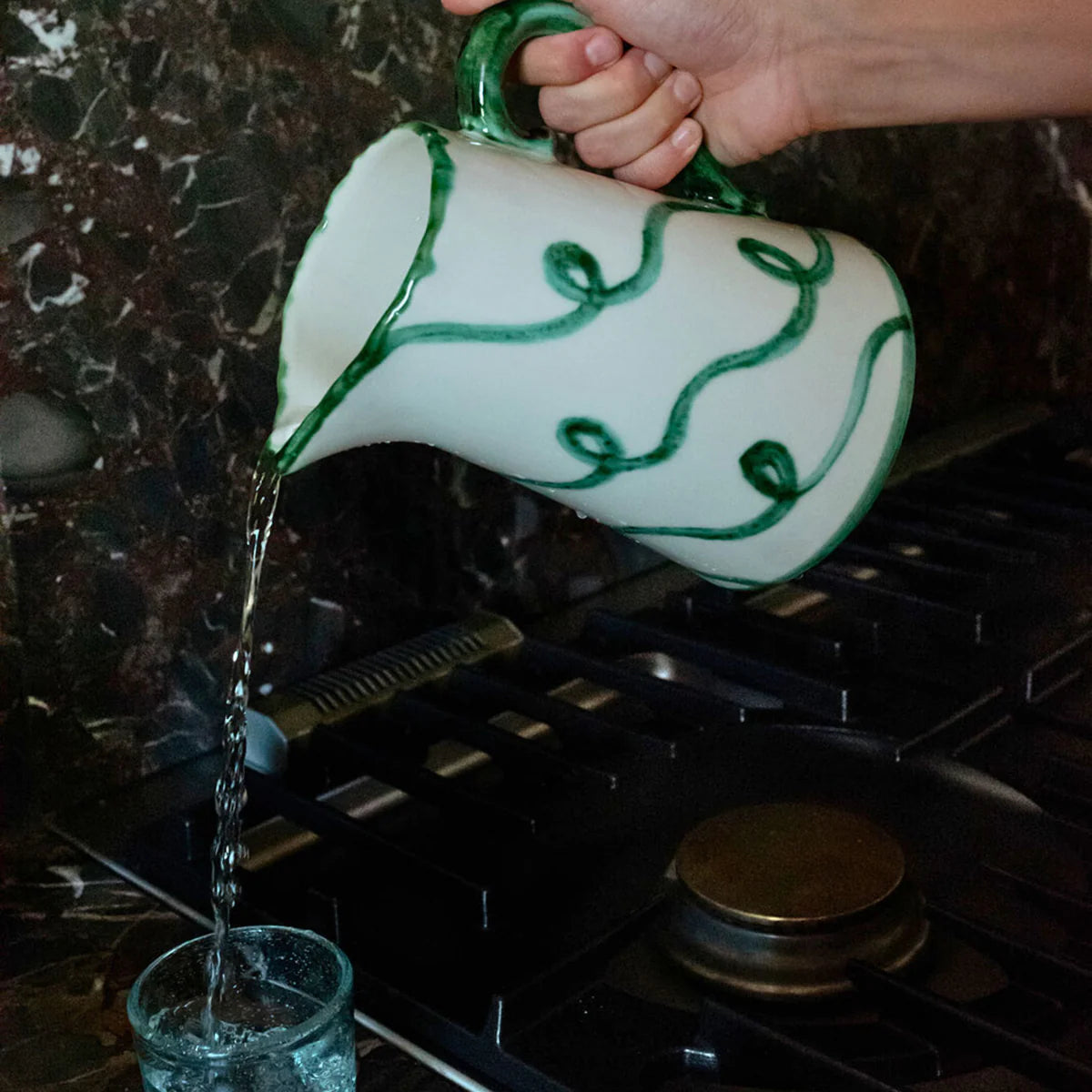 Patterened Dinnerware - Swirl Nouveau - Pitcher