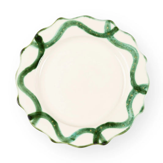 Patterned Dinnerware - Swirl Nouveau  - Dinner Plate