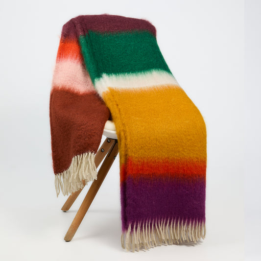 Mohair ‘Matisse’ Throw- M-56 - 130 x 200cm
