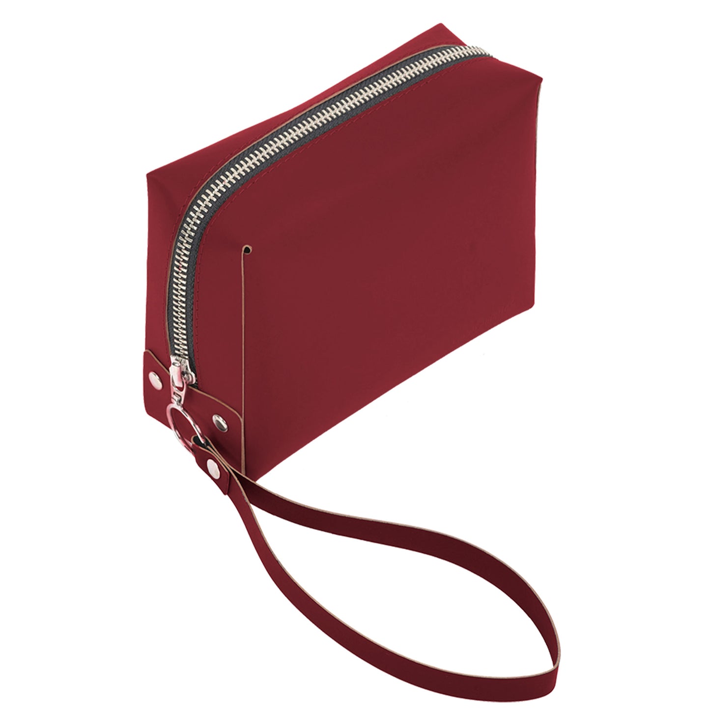 Recycled Leather Toiletry Bag