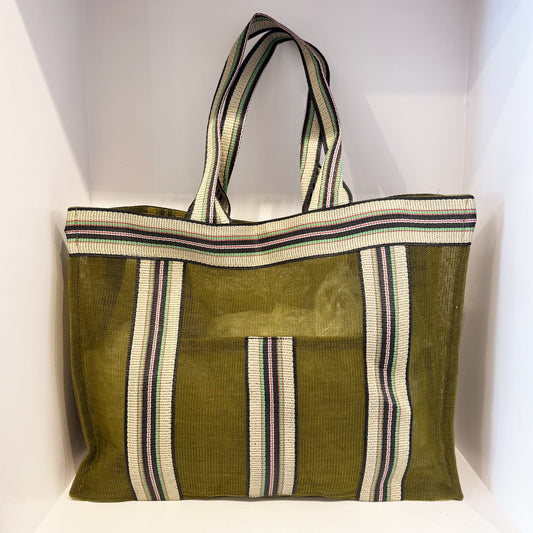 Recycled Nylon Tote Bag