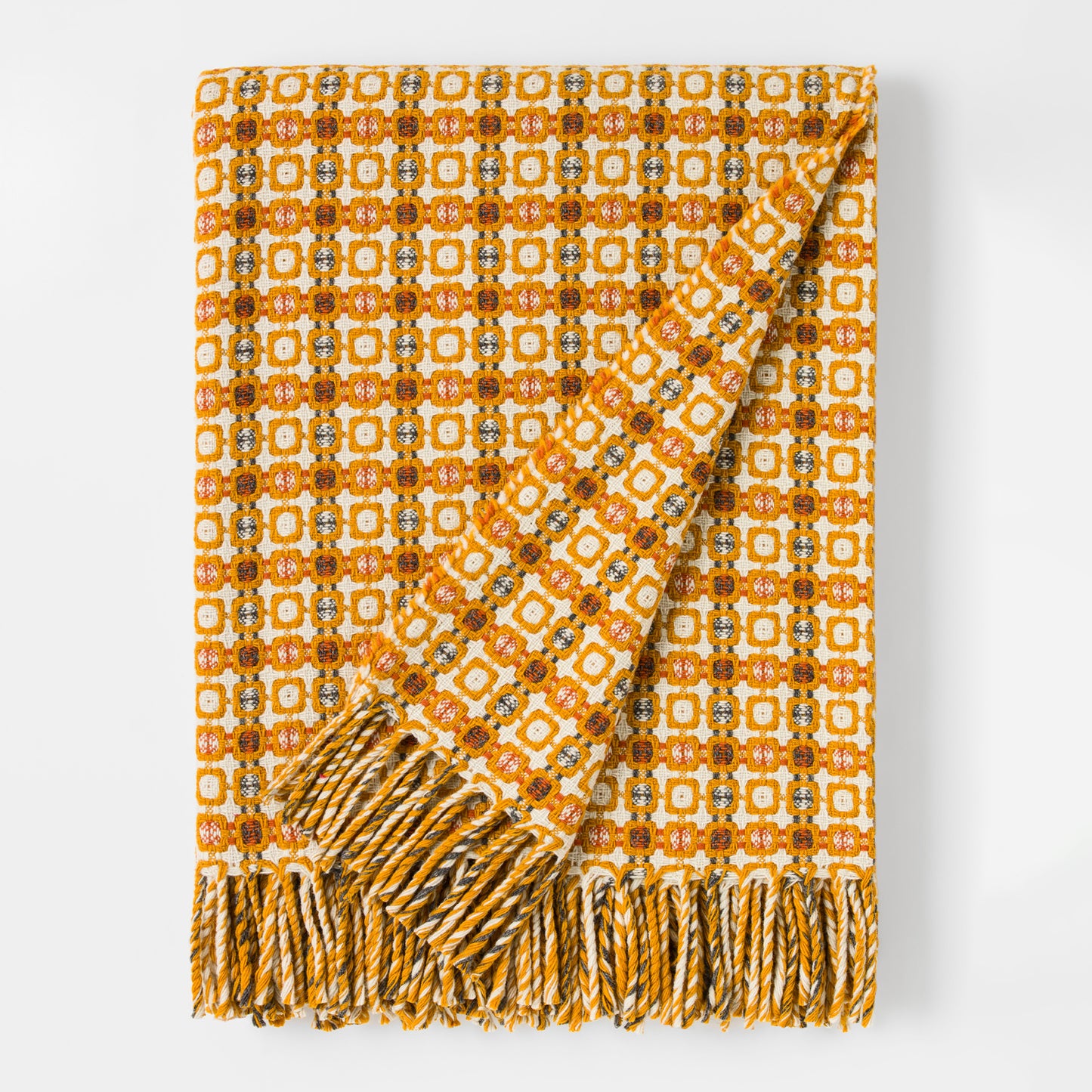 Wool Blanket - Grid Vintage Check - 130 x 180 cm
