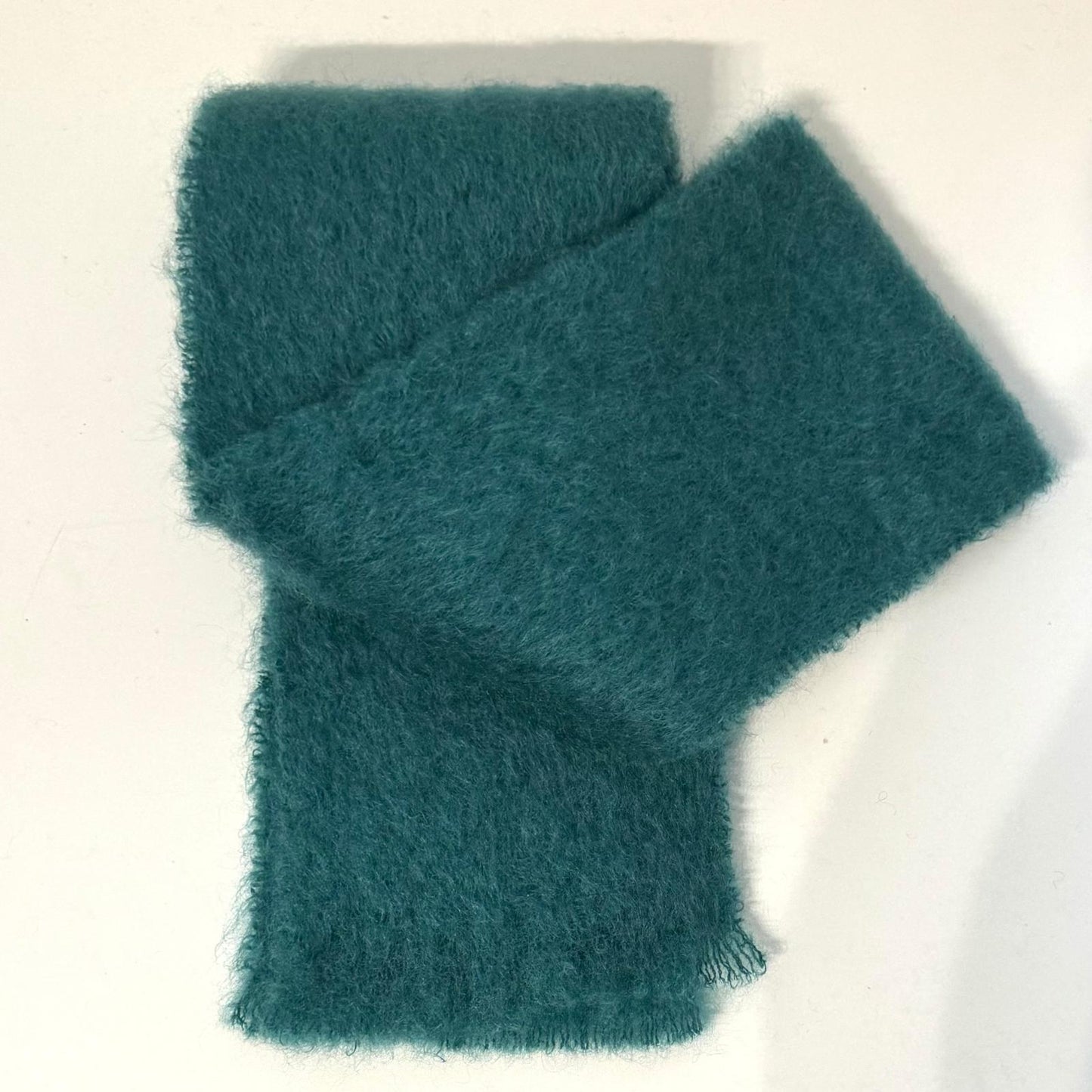 Plain Mohair & Wool Scarf