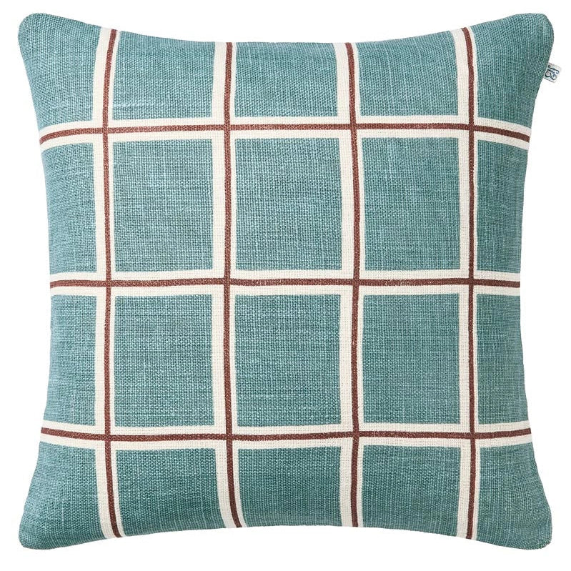 Linen Cushion - Fine Check