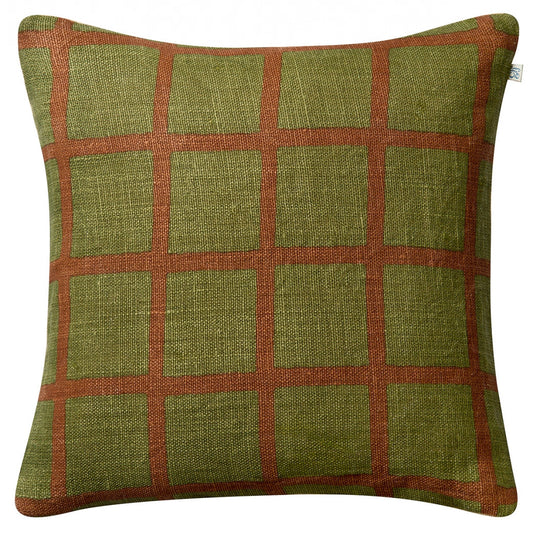 Linen Cushion - Check