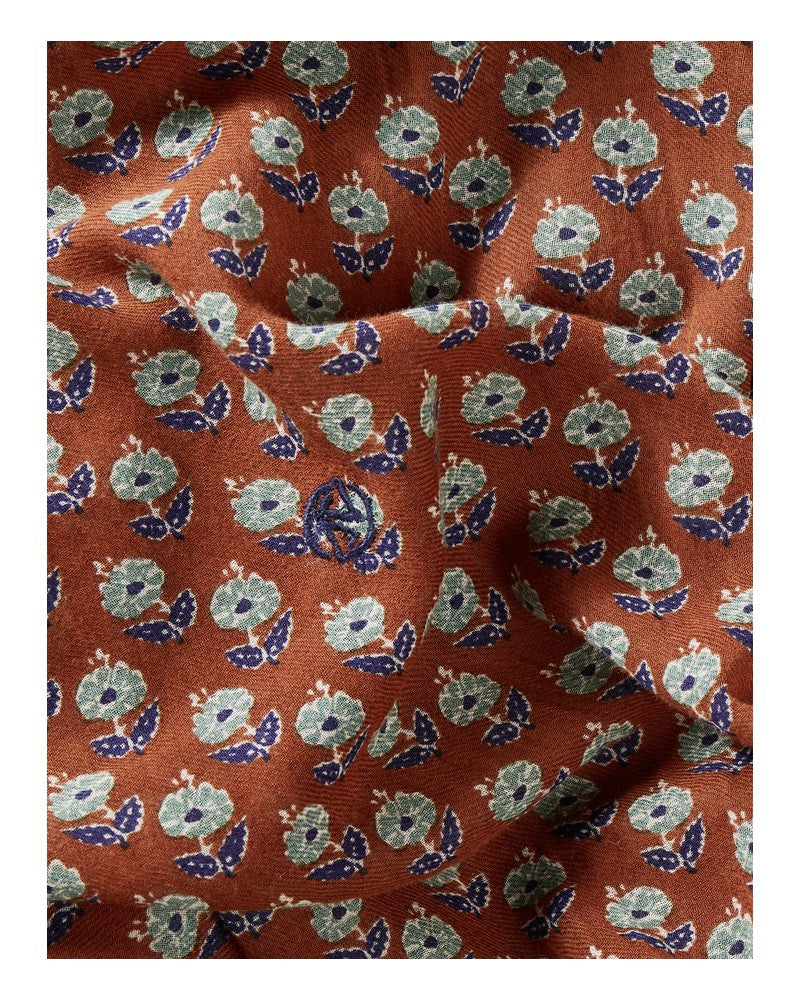 Parisienne Scarf - Organic Cotton - "Kadmat" Floral Print