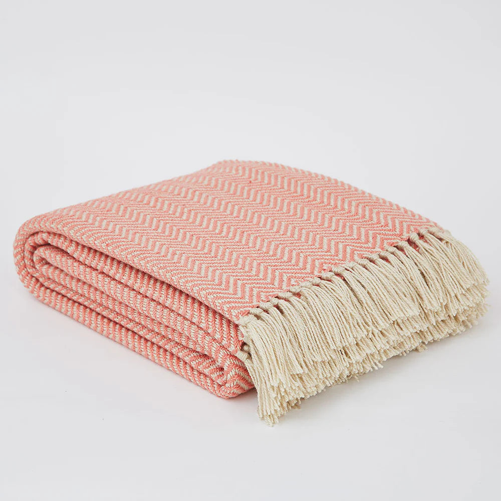 Recycled P.E.T Bottle Blanket - Herringbone