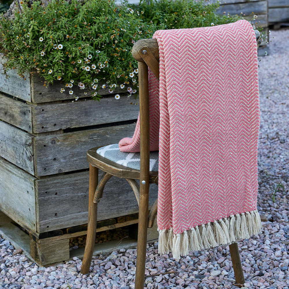 Recycled P.E.T Bottle Blanket - Herringbone
