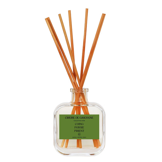 Cirerie de Gascogne - Reed Diffuser - Quince, Pepper & Chilli