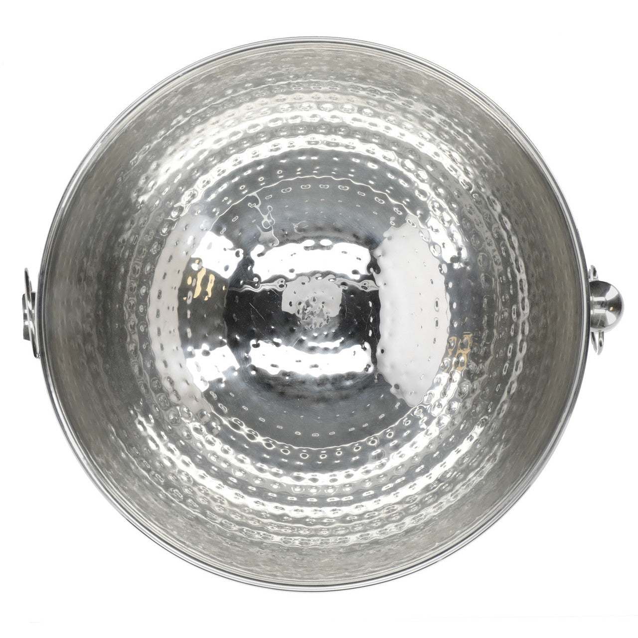 Hammered Silver Large Champagne Bucket
