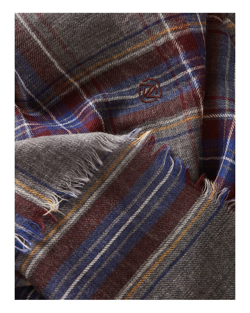 Parisienne Scarf - Organic Wool - ‘Hushinish’ Check