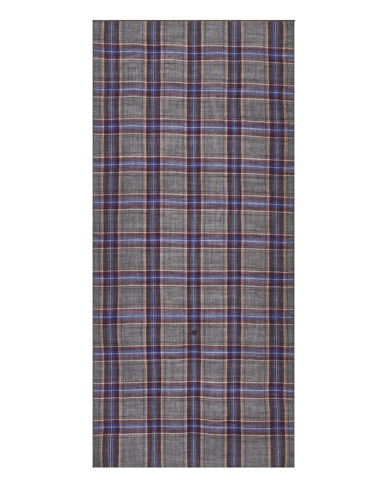 Parisienne Scarf - Organic Wool - ‘Hushinish’ Check