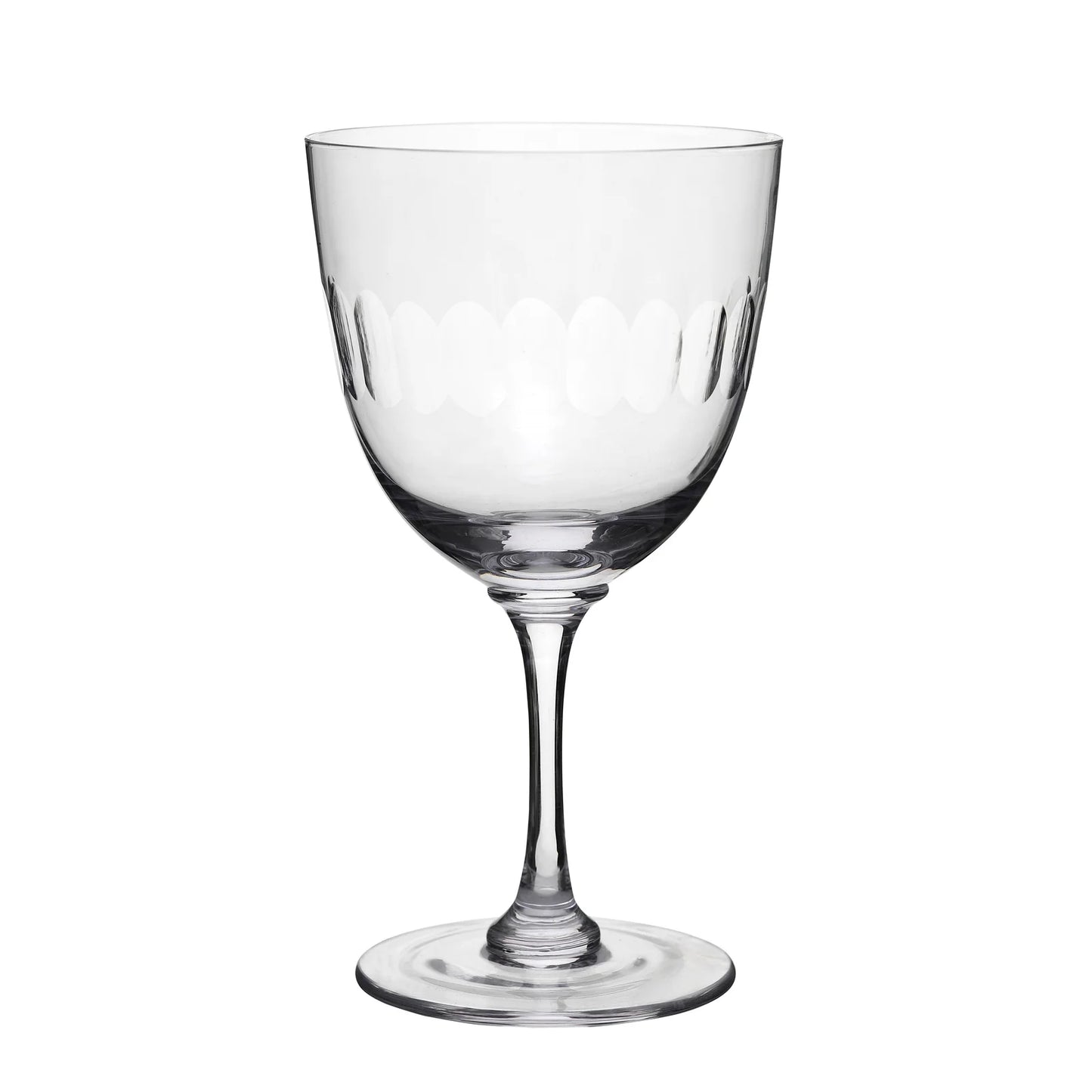Crystal Lens Glasses - Wine - Set of 2