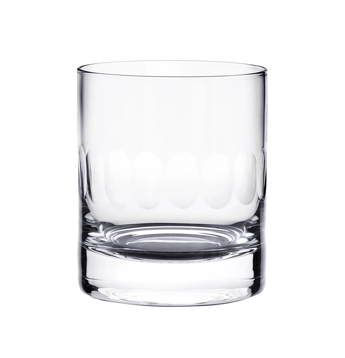 Crystal Lens Glasses - Whiskey - Set of 2