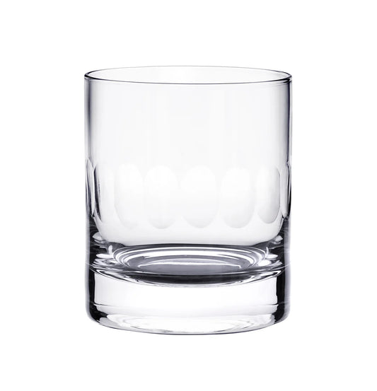 Crystal Lens Glasses - Whiskey - Set of 2